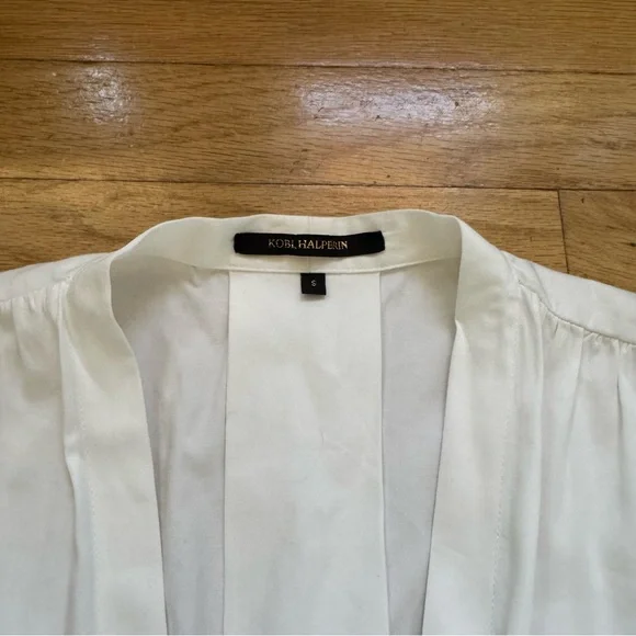 Kobi Halperin White Tie Waist Midi Dress - Picture 10 of 14